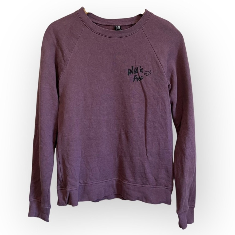 Fox Racing Wild 'n Free Sweatshirt S Crewneck Cactus‎ Graphic Moto Pullover